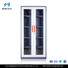 Mingxiu Steel Filing Cabinet with Glass Door / Metal Glass Door File Cabinet